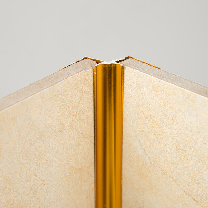 gold metal trim for tile