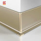 gold skirting boards