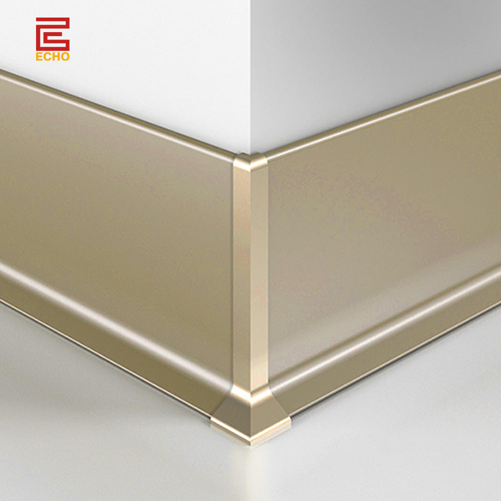 gold skirting boards